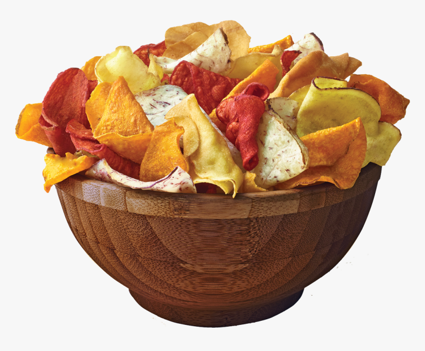 Potato Chips, One Potato Two Potato Kettle Cooked Chips - Bowl Of Crisps Png, Transparent Png, Free Download