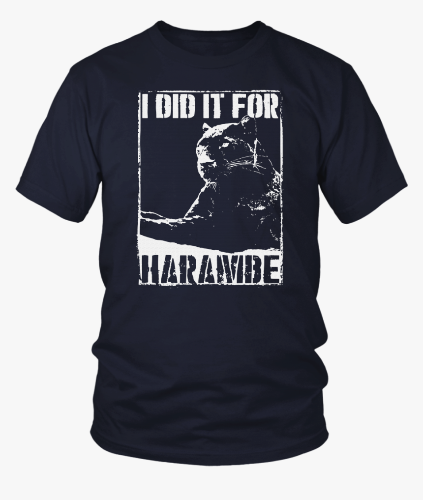 I Did It For Harambe Shirt Black Panther - Larry Bernandez T Shirt, HD Png Download, Free Download