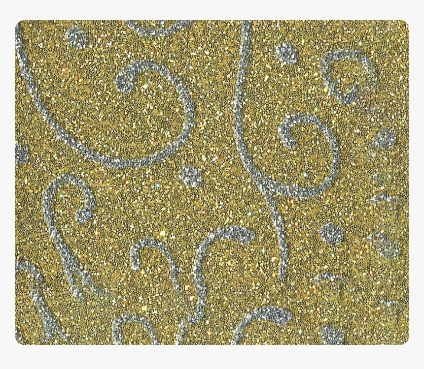 265 Gold Flower Glitter - Motif, HD Png Download, Free Download