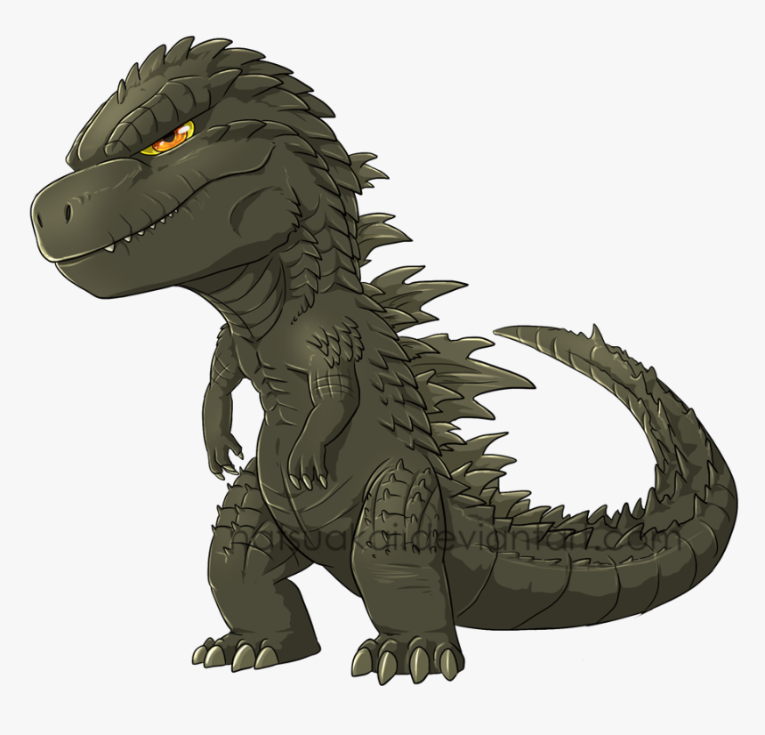 Chibi Godzilla 2014 , Png Download - Godzilla Cartoon Png Transparent, Png Download, Free Download