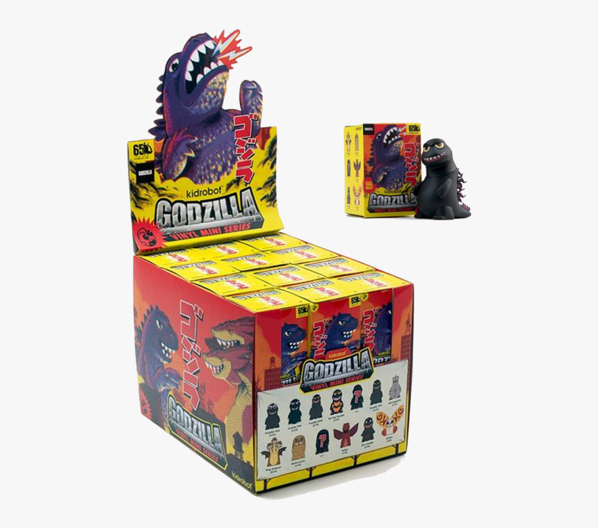 Godzilla King Of The Monsters Mini Figure Series - Kidrobot Godzilla Blind Box, HD Png Download, Free Download