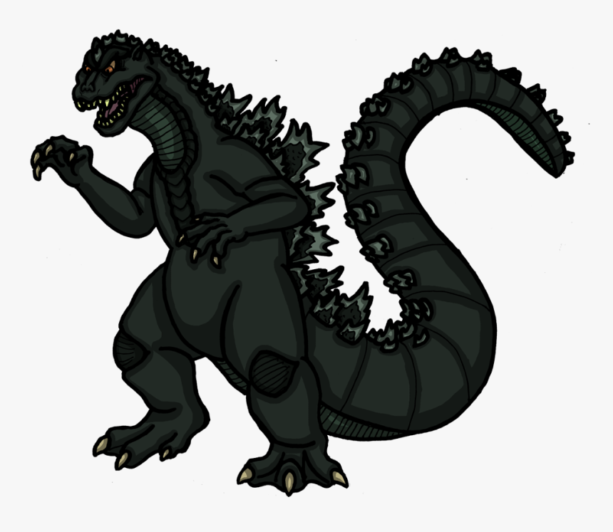 Godzilla - Godzilla Old No Background, HD Png Download, Free Download