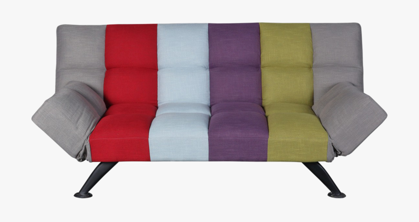 Sofa Bed Png Download Free - Multi Coloured Sofa Bed, Transparent Png, Free Download
