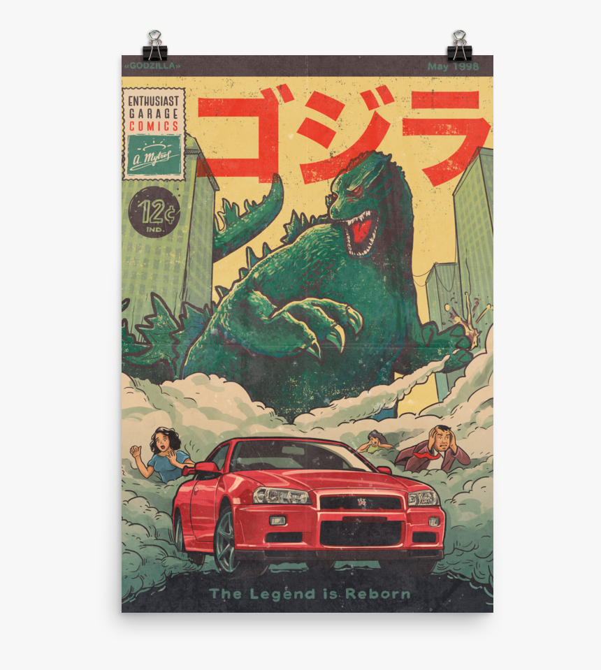 Nissan Skyline Godzilla Posr, HD Png Download, Free Download
