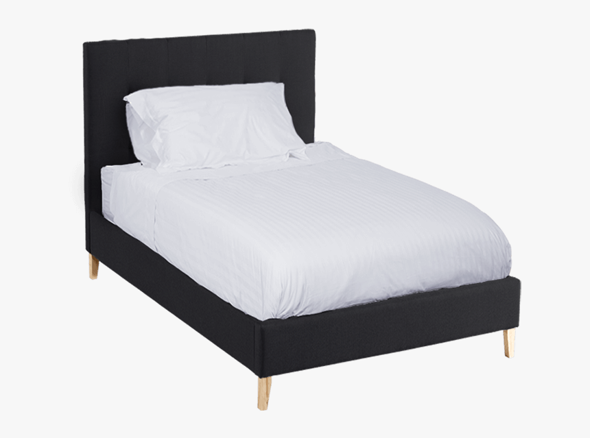 Black Single Bed Frame Nz, HD Png Download, Free Download