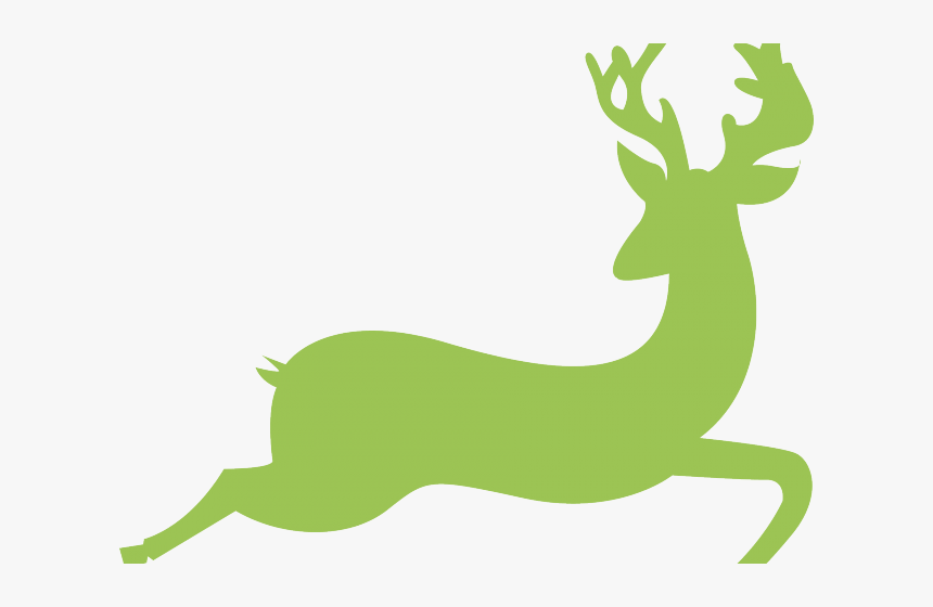 Gazelle Clipart Deer - Reindeer, HD Png Download, Free Download