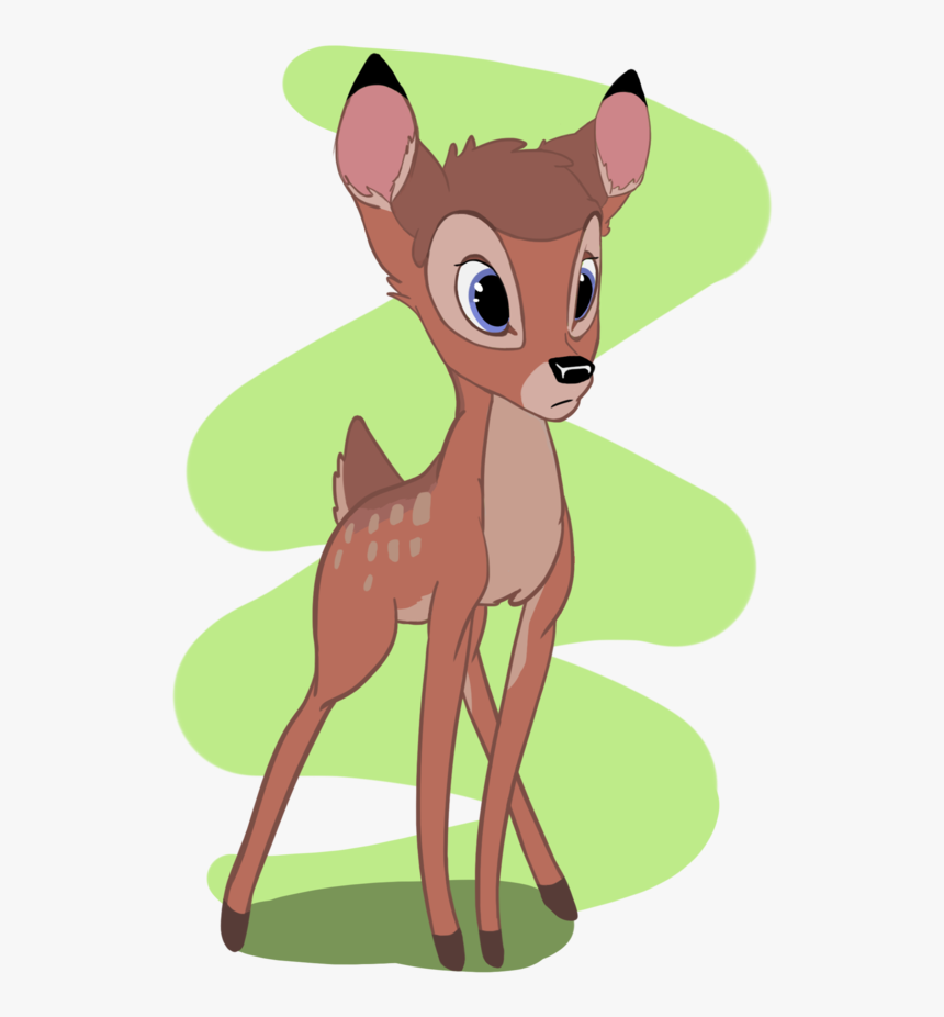 Drawn Bambi English - Cartoon, HD Png Download, Free Download