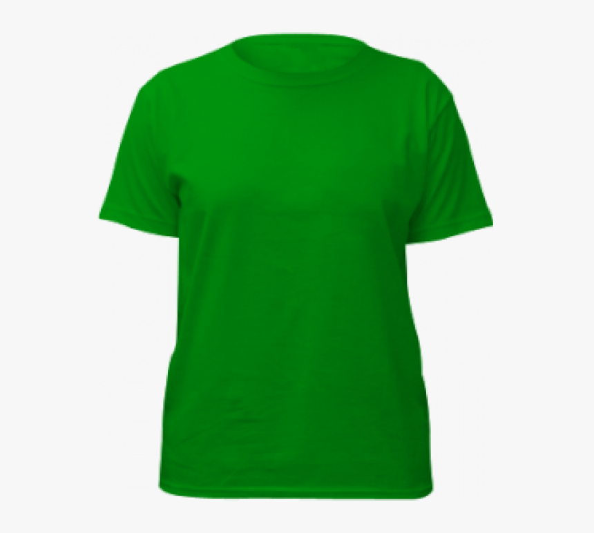 T-shirt Png Free Download - Green T Shirt Front, Transparent Png, Free Download