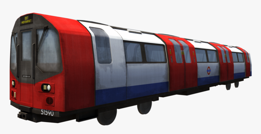 London Underground Train Png, Transparent Png, Free Download