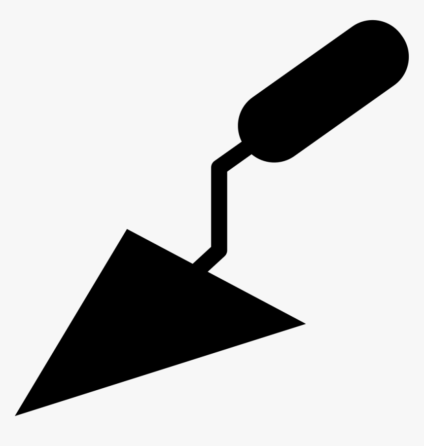 Triangular Small Shovel Tool For Construction - Small Shovel For Construction, HD Png Download, Free Download
