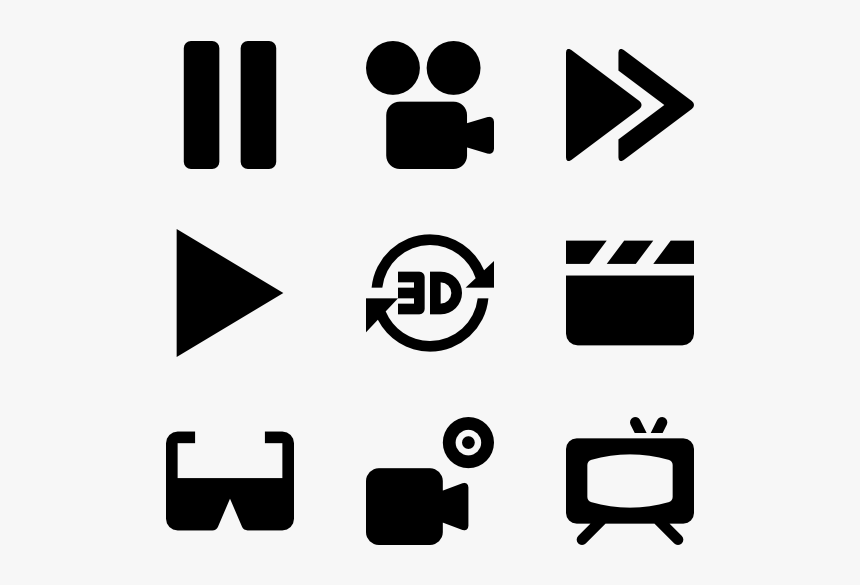 Videos - Workplace Icons, HD Png Download, Free Download