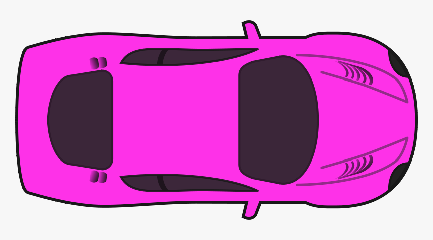 Free Clipart - Race Car Top Down Clipart, HD Png Download, Free Download