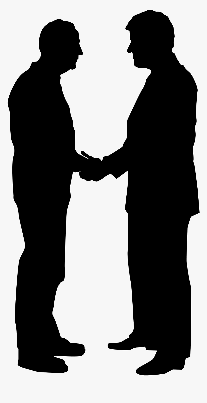 Business People Silhouette - Human Silhouette Png, Transparent Png, Free Download