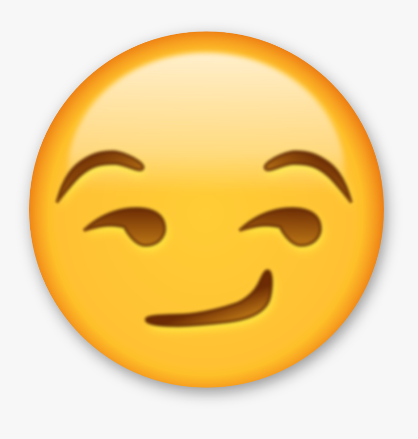 Concealed Emotions Decoded - Smirk Emoji Transparent, HD Png Download, Free Download