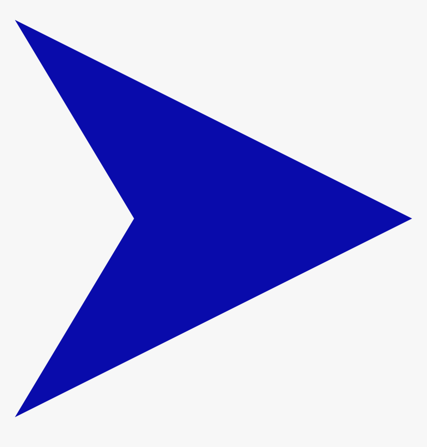 Blue Arrow Right Png, Transparent Png, Free Download