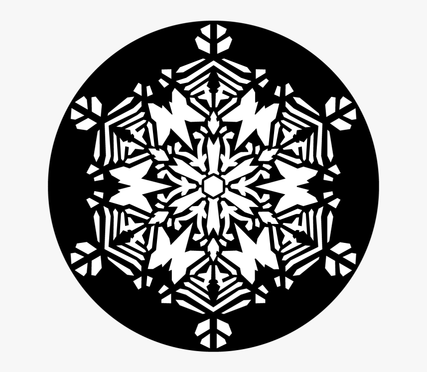 Snowflake Heavy Lace - Circle, HD Png Download, Free Download