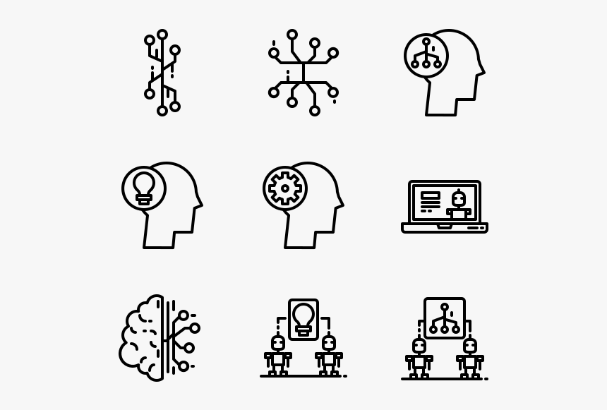 Ai - Artificial Intelligence Icons, HD Png Download, Free Download