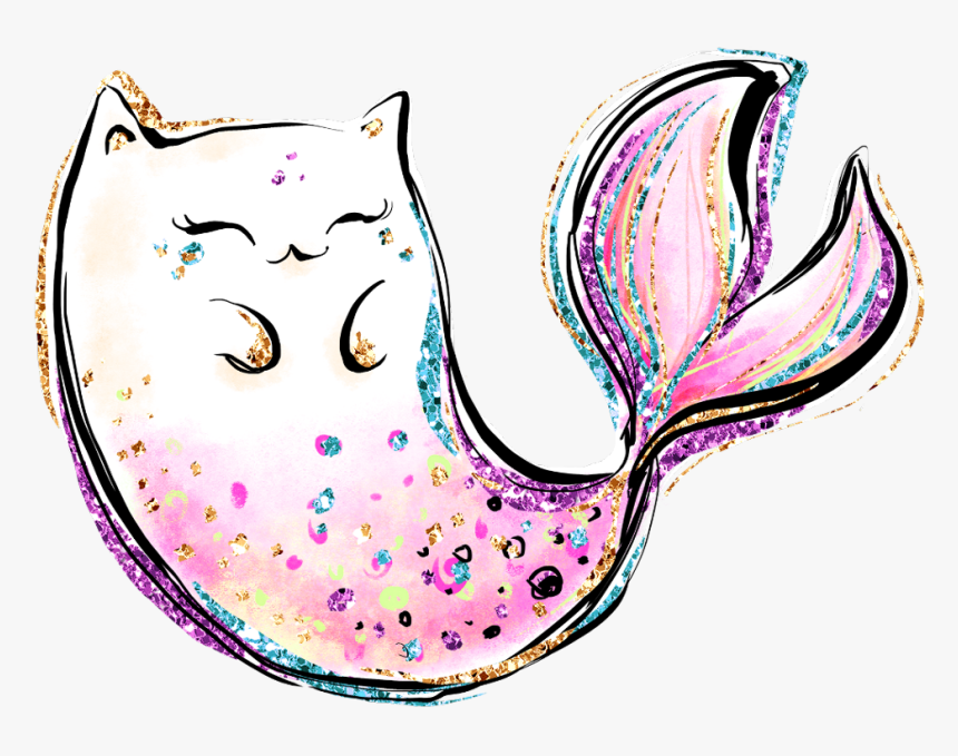 sirena #gatito #gato #lindo #cool #sergold - Kawaii Gatitos Lindos Cat Gatos  Tiernos Gatitos Cute, HD Png Download - kindpng