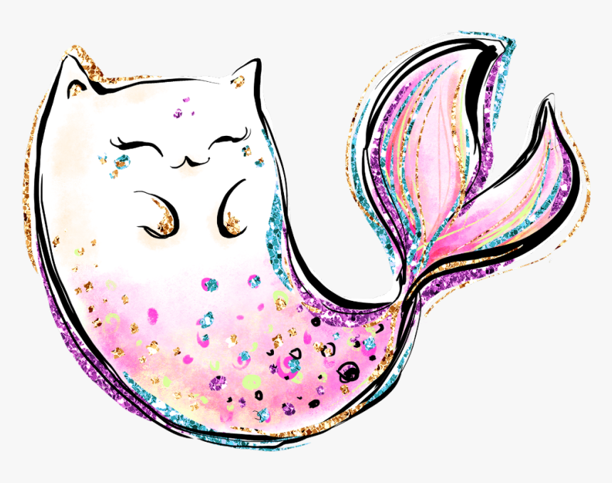 #sirena #gatito #gato #lindo #cool #sergold - Kawaii Gatitos Lindos Cat Gatos Tiernos Gatitos Cute, HD Png Download, Free Download