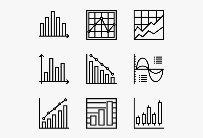 Chart - Line Art, HD Png Download, Free Download