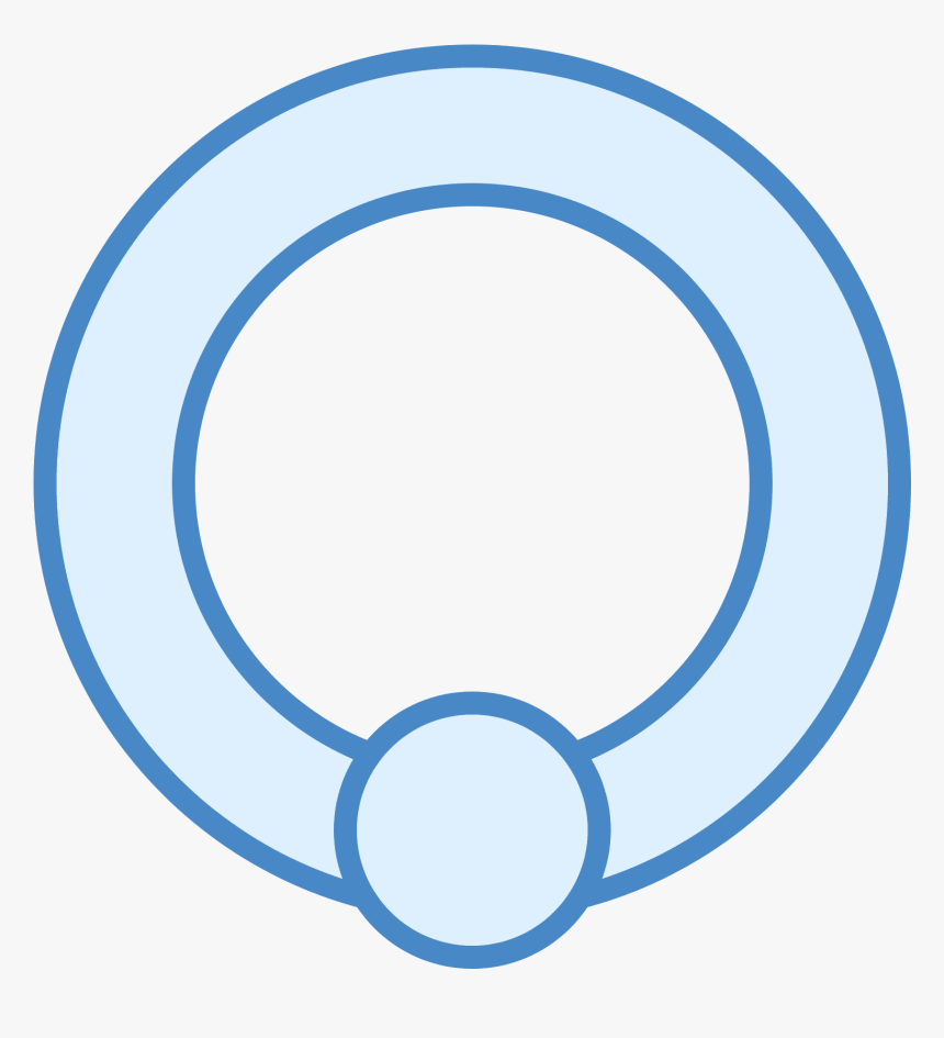 The Icon Resembles A A Circle Loop However The Circle - Circle, HD Png Download, Free Download