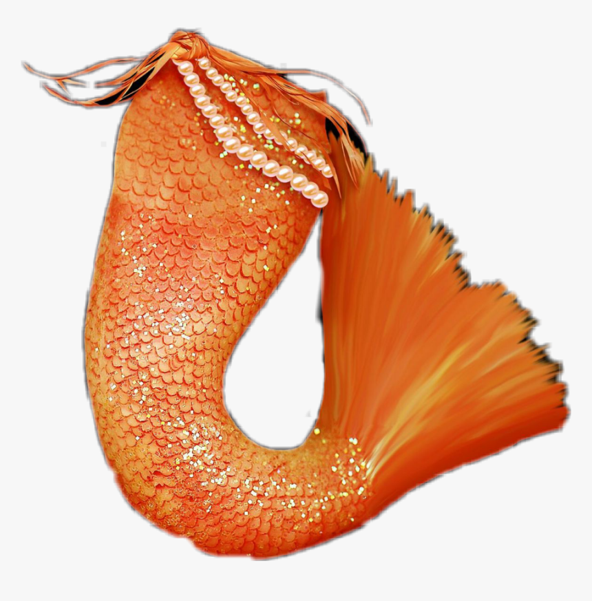 #freetoedit #sirena #mermaid #orange #png #princess - Cola De Sirena Para Fotomontaje, Transparent Png, Free Download