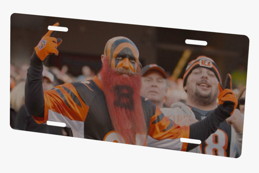 Cincinnati Bengals Custom Metal Photo - Biggest Bengals Fan, HD Png Download, Free Download