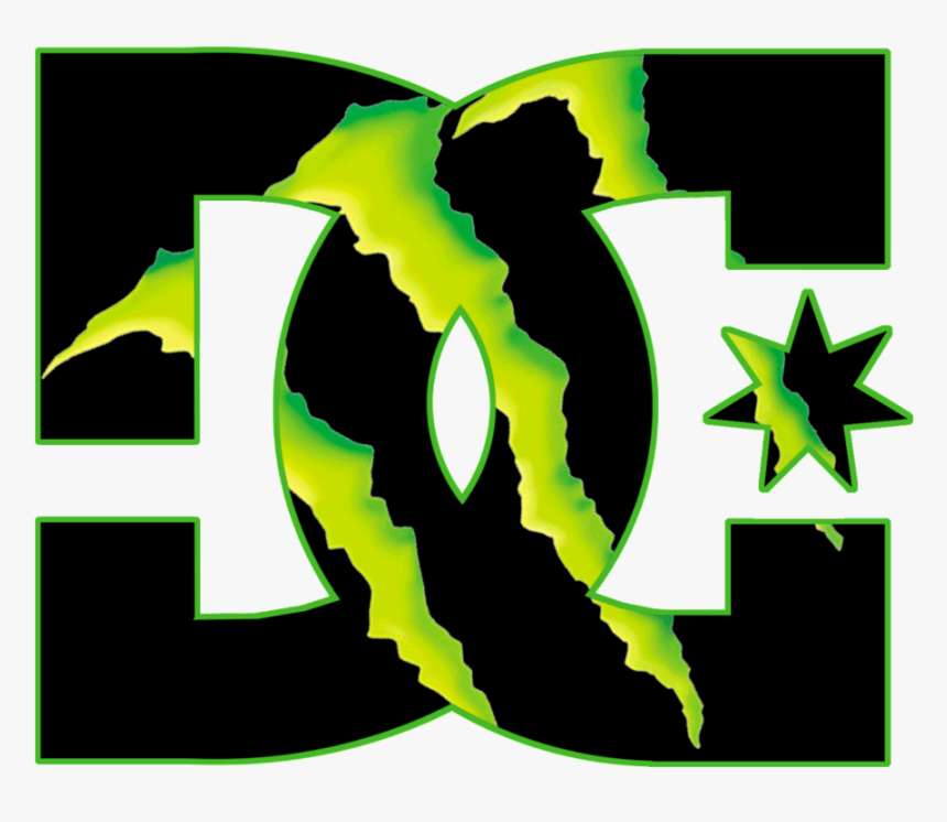 Monster Energy T-shirt Hoodie Logo - Dc Monster Energy Logo, HD Png Download, Free Download