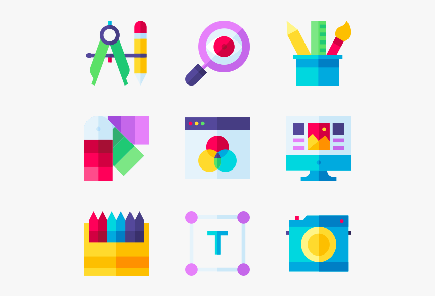 Iconos Creatividad Png, Transparent Png, Free Download