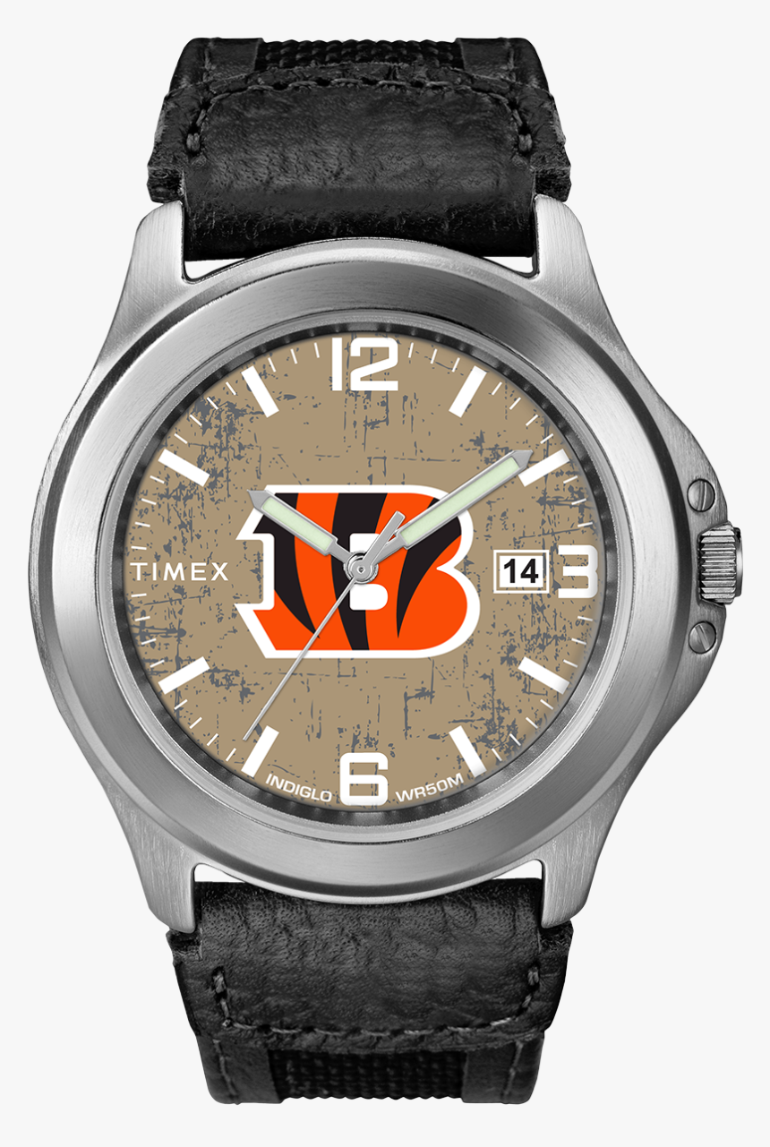 Old School Cincinnati Bengals Large - Mlb Yankees Timex Watches, HD Png Download, Free Download