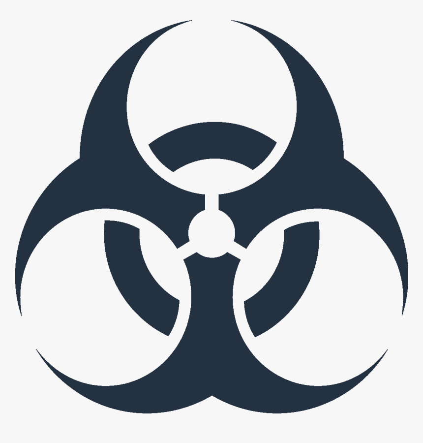 Biological Hazard Hazard Symbol Decal Illustration - Biosafety Level 2 Sign, HD Png Download, Free Download