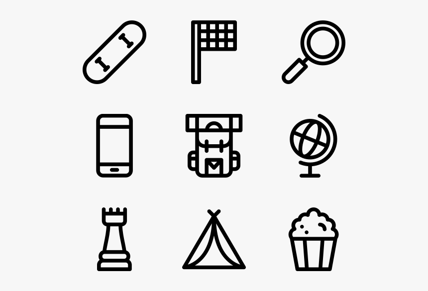 Free Time - Free Time Activities Icon, HD Png Download, Free Download