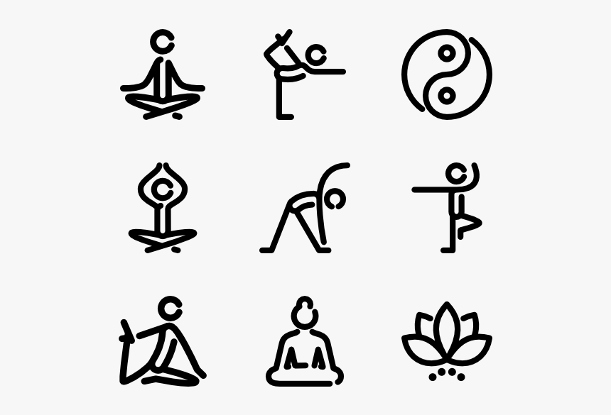 Yoga - Yoga Icon, HD Png Download, Free Download