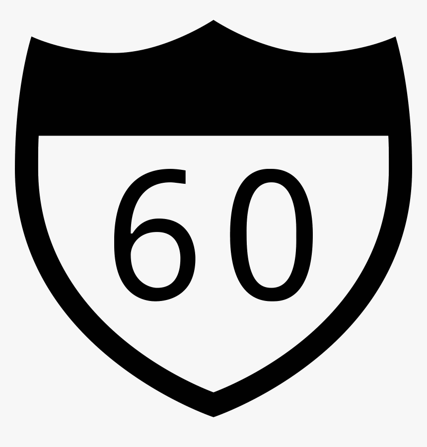 Highway Sign Icon - Highway Map Icon, HD Png Download, Free Download