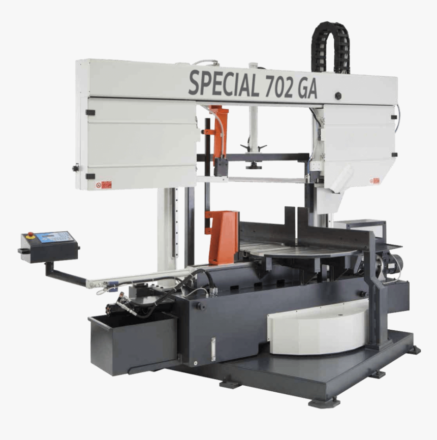 S 702 Ga Quantum Machinery Semi-automatic Band Saw - Bandsaw, HD Png Download, Free Download