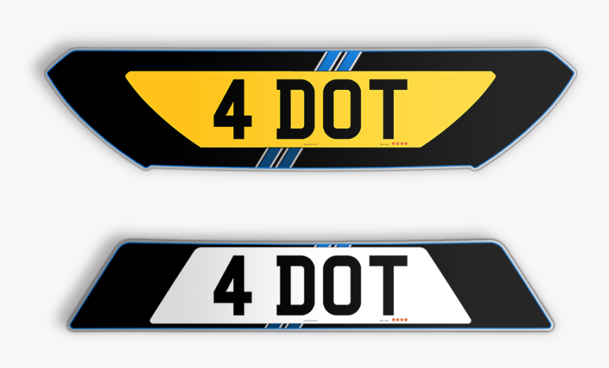 Ford Focus Rs Number Plates Set - Graphics, HD Png Download, Free Download