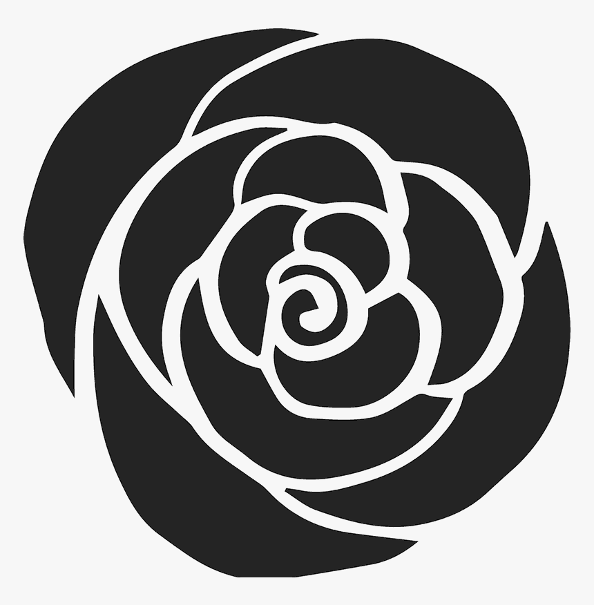 Rose Stamp Png, Transparent Png, Free Download