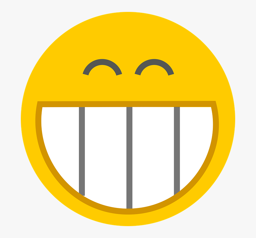 Face, Grin, Icon, Smile, Smiley, Smiling, Yellow - Excel Smiley, HD Png Download, Free Download