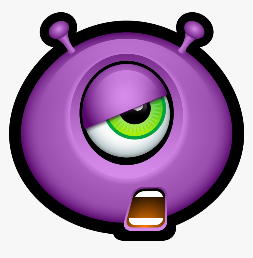 Monster, Monsters, Sad, Smiley, Smiley Face Icon - Icons Monster, HD Png Download, Free Download