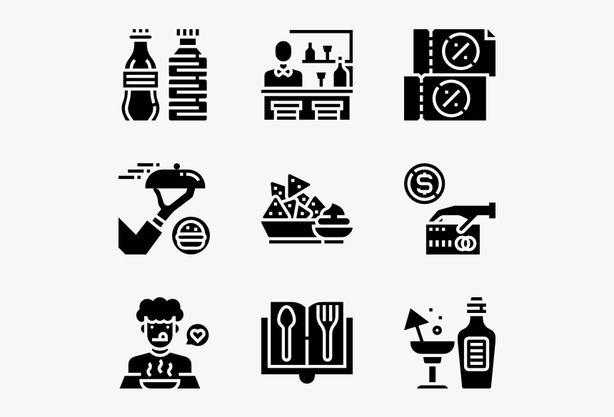 Restaurant - Construction Icons Font Awesome, HD Png Download, Free Download