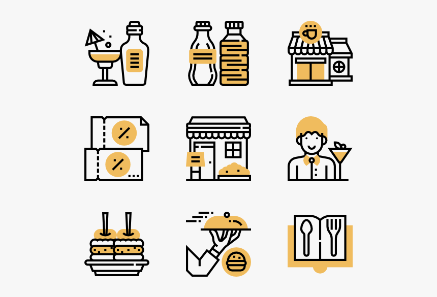 Restaurant - Optometry Icons, HD Png Download, Free Download