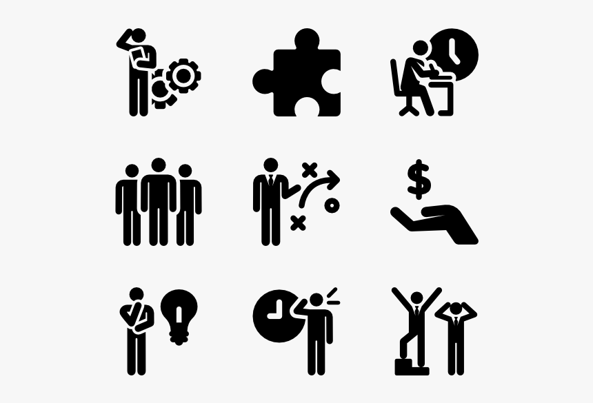 Pictograms Family Fill Vector - Skills Icon For Resume, HD Png Download, Free Download