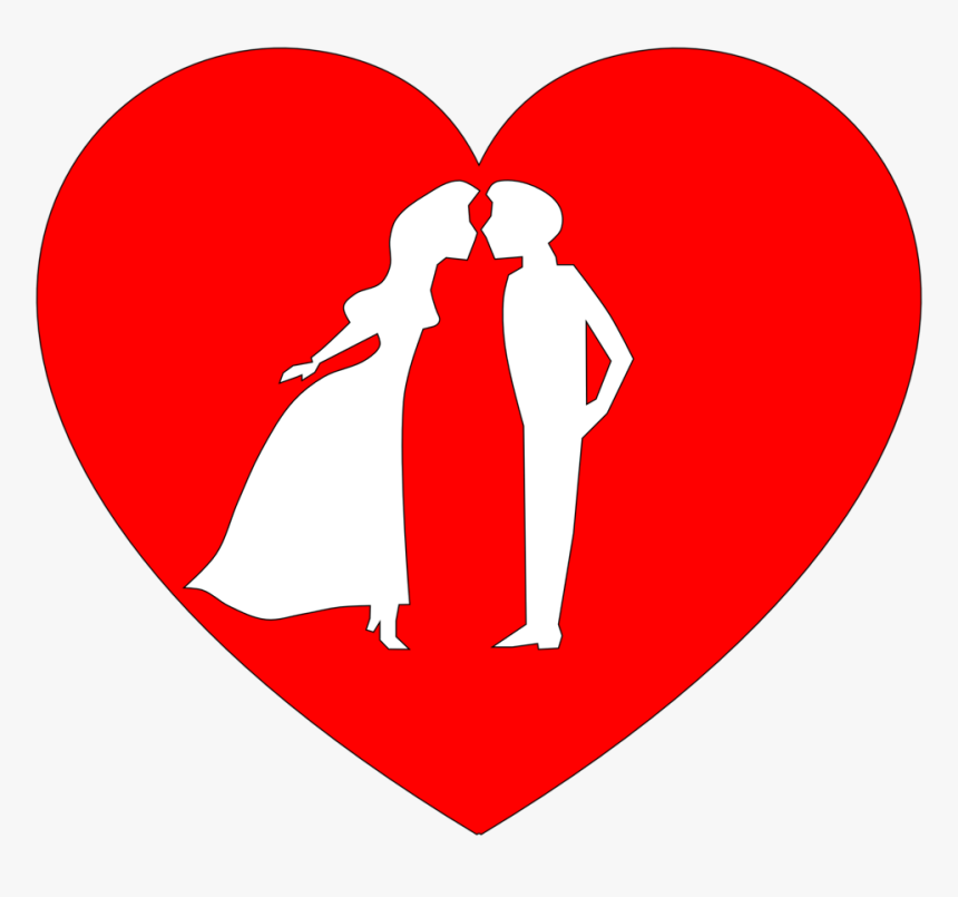 Love Symbols Png - Couple In Heart, Transparent Png, Free Download