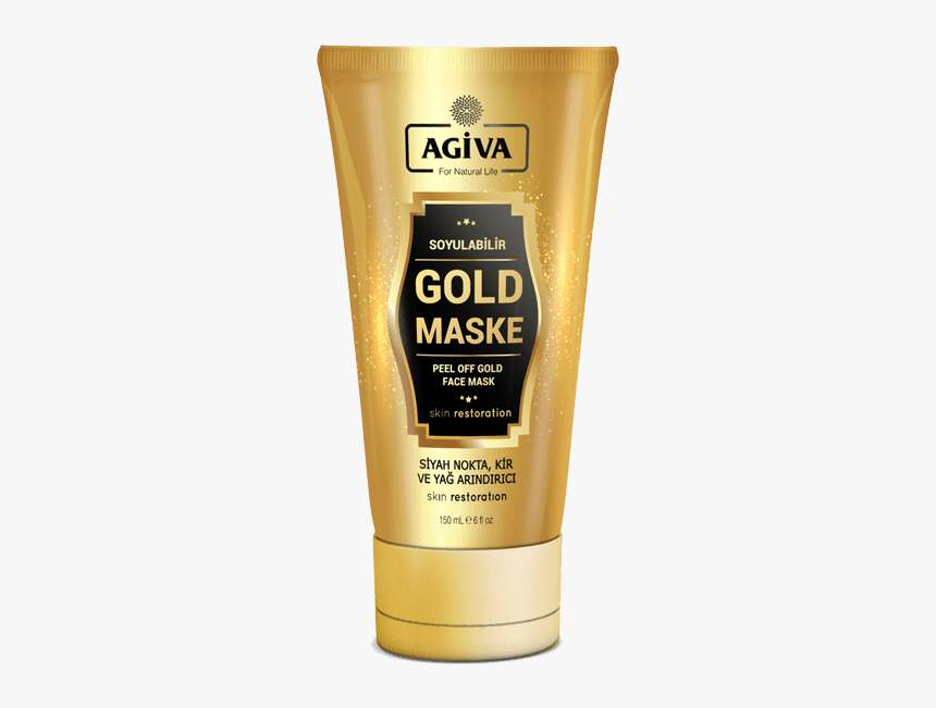 Agiva Gold Maske 150 Ml - Gold Mask Agiva, HD Png Download, Free Download