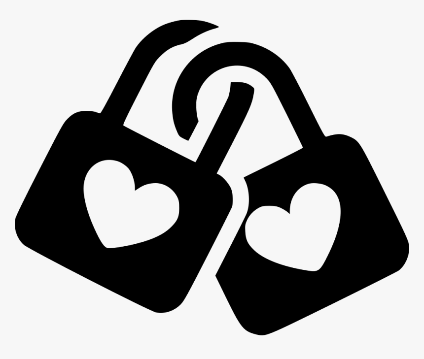 Lock Couple Together Anniversary Comments - Transparent Couple Icon Png, Png Download, Free Download