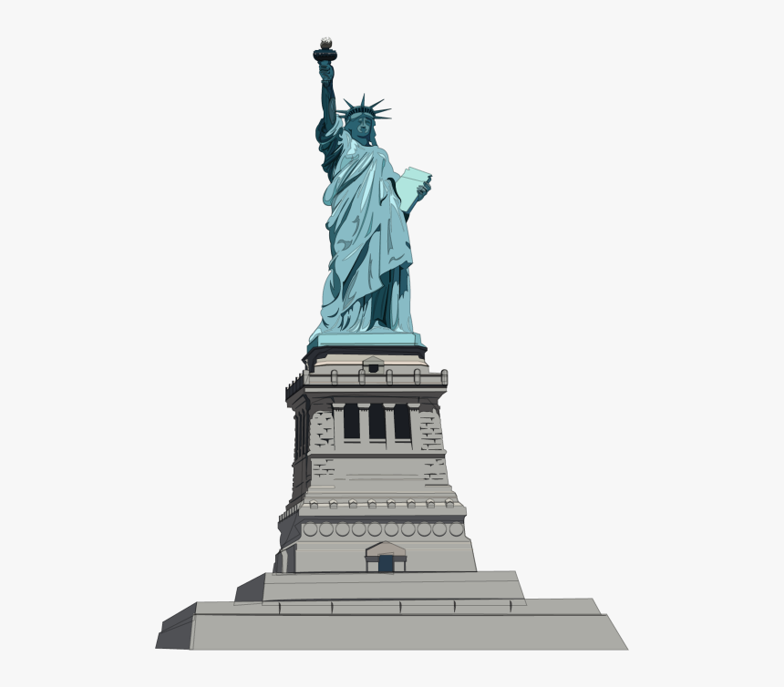 Statue Of Liberty National Monument Clip Art - Statue Of Liberty, HD Png Download, Free Download