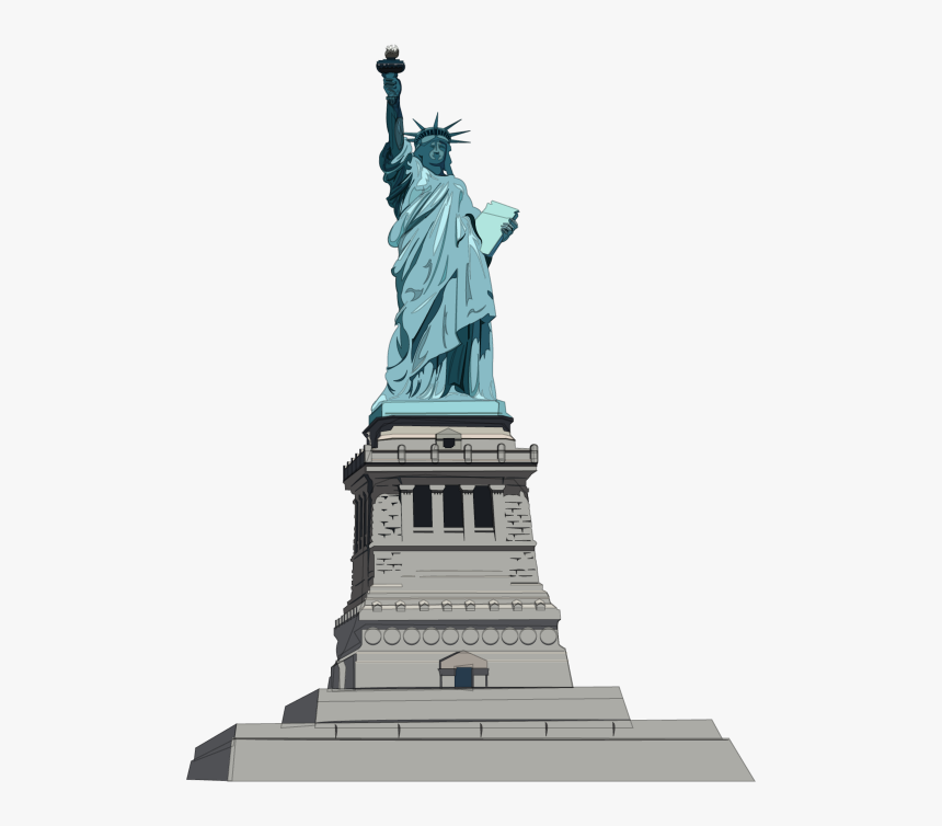 Statue Of Liberty National Monument Clip Art - Statue Of Liberty,...