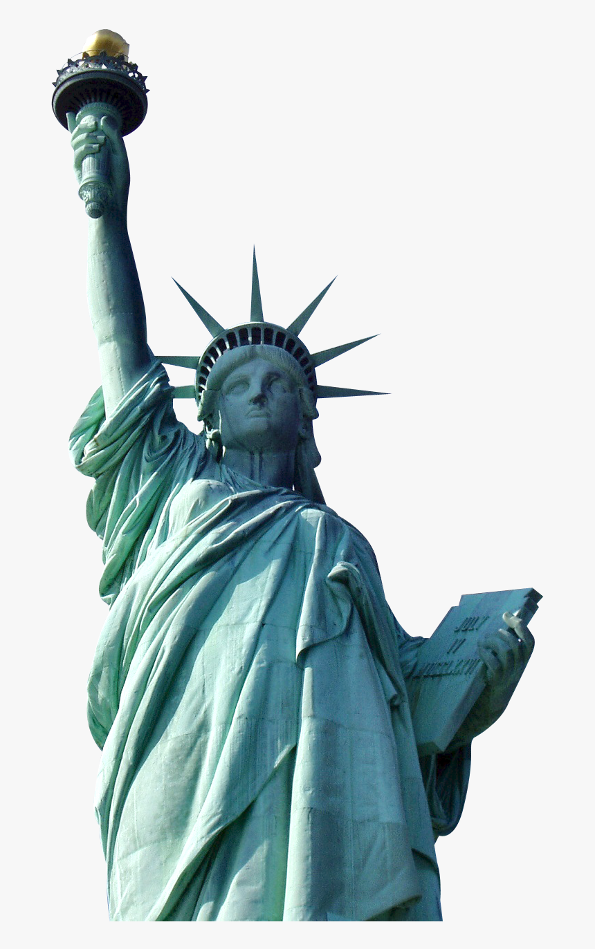 Statue Monument, United States, Statue Of Liberty - Statue Of Liberty Lit, HD Png Download, Free Download
