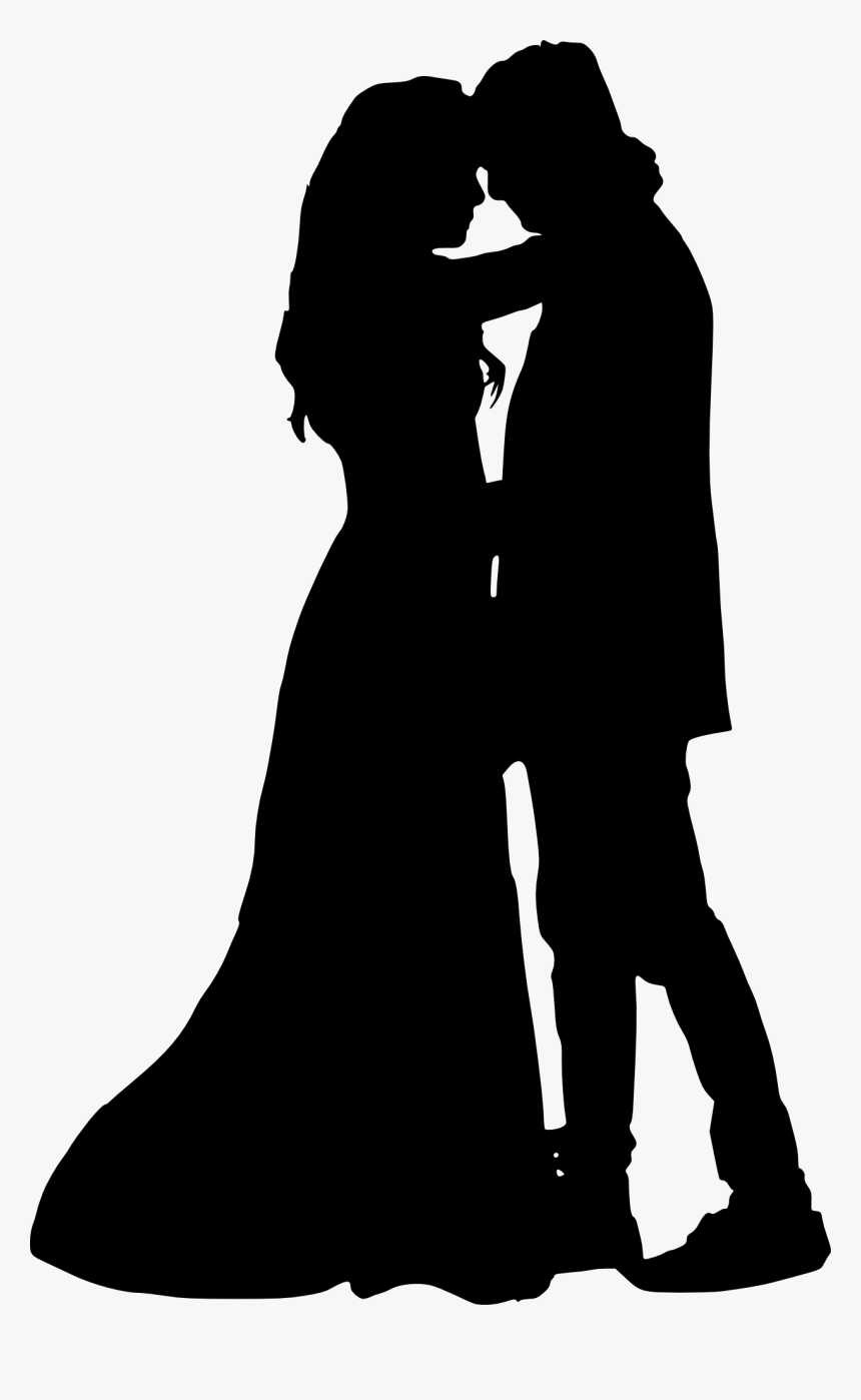 Couple Silhouette Transparent Background, HD Png Download, Free Download