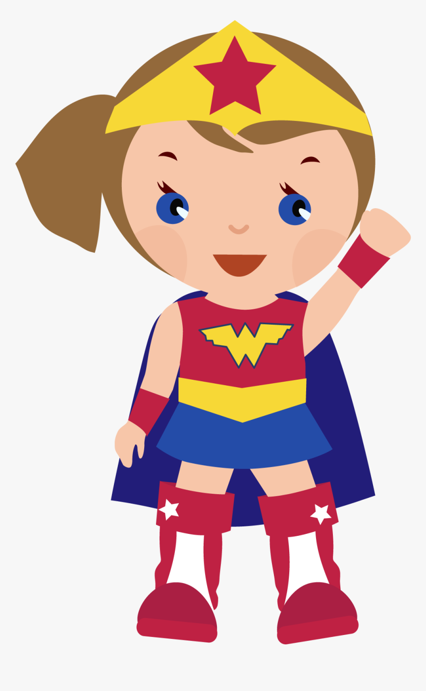 Wonder Woman Clipart Png - Clipart Superhero, Transparent Png, Free Download